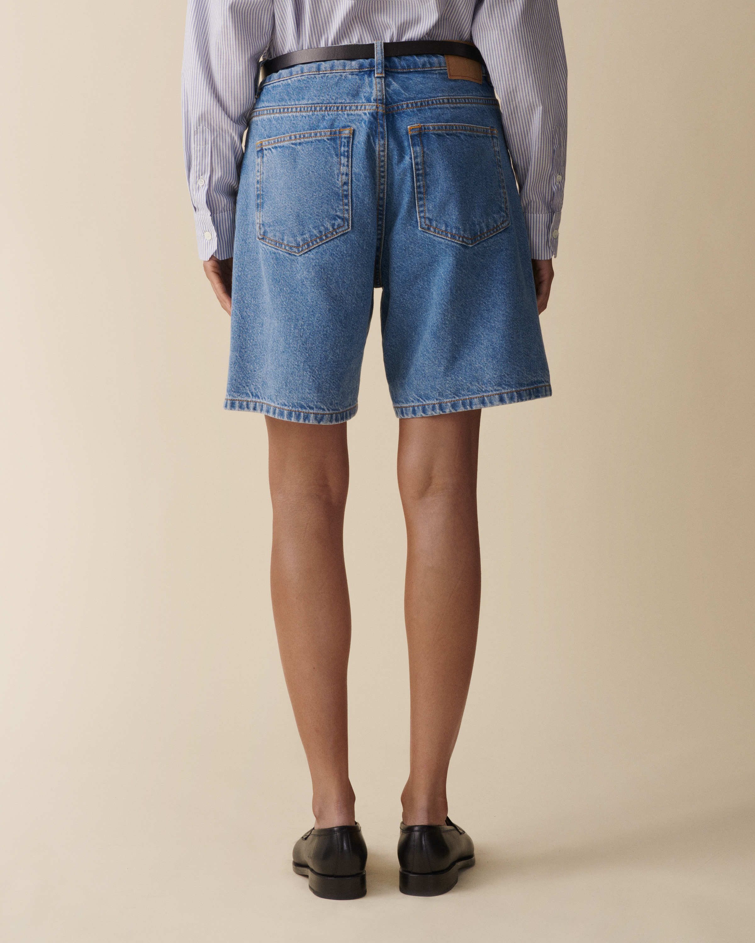 Jeanerica Belem Denim Shorts In Blue