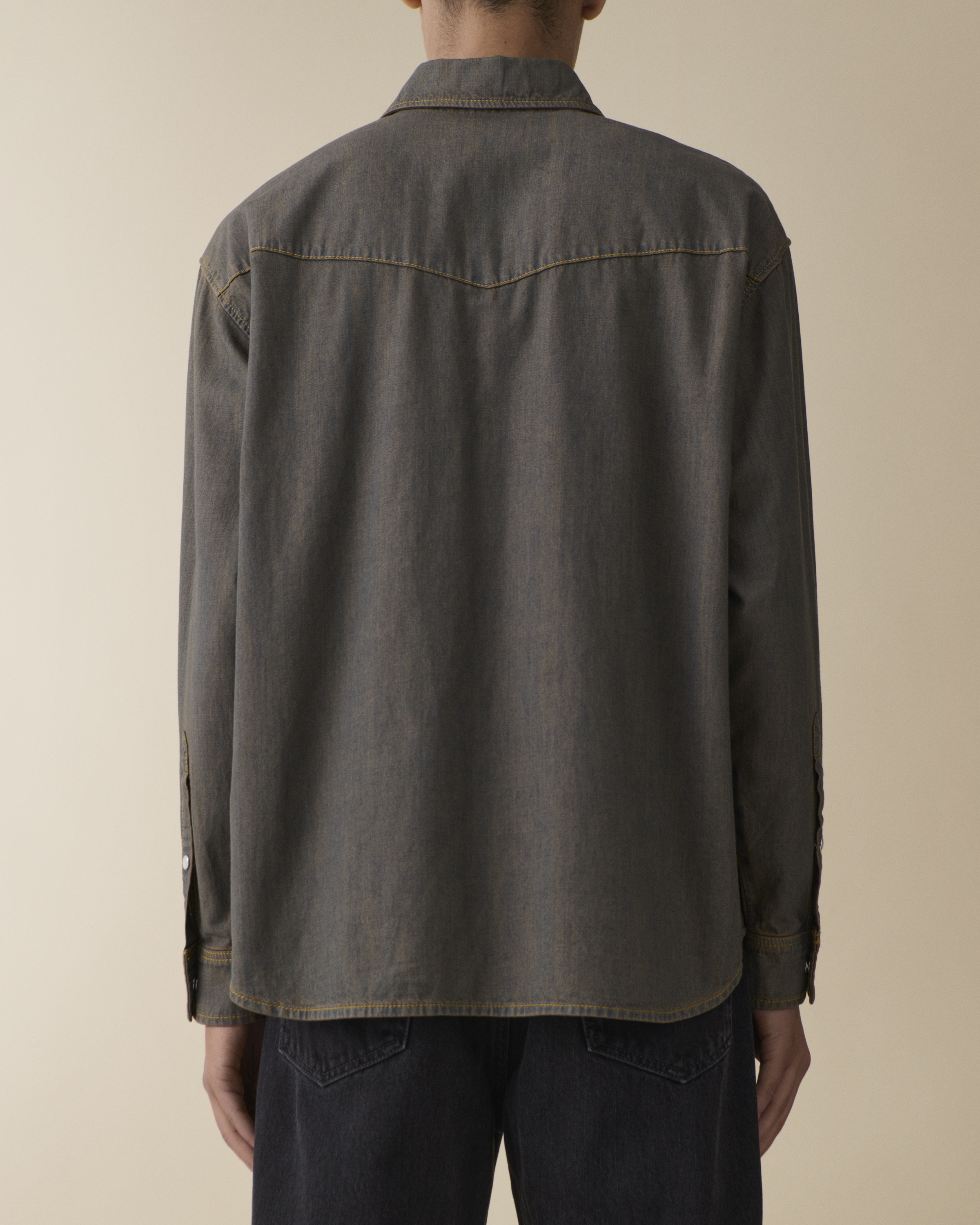 Jeanerica Arno Denim Shirt In Blue