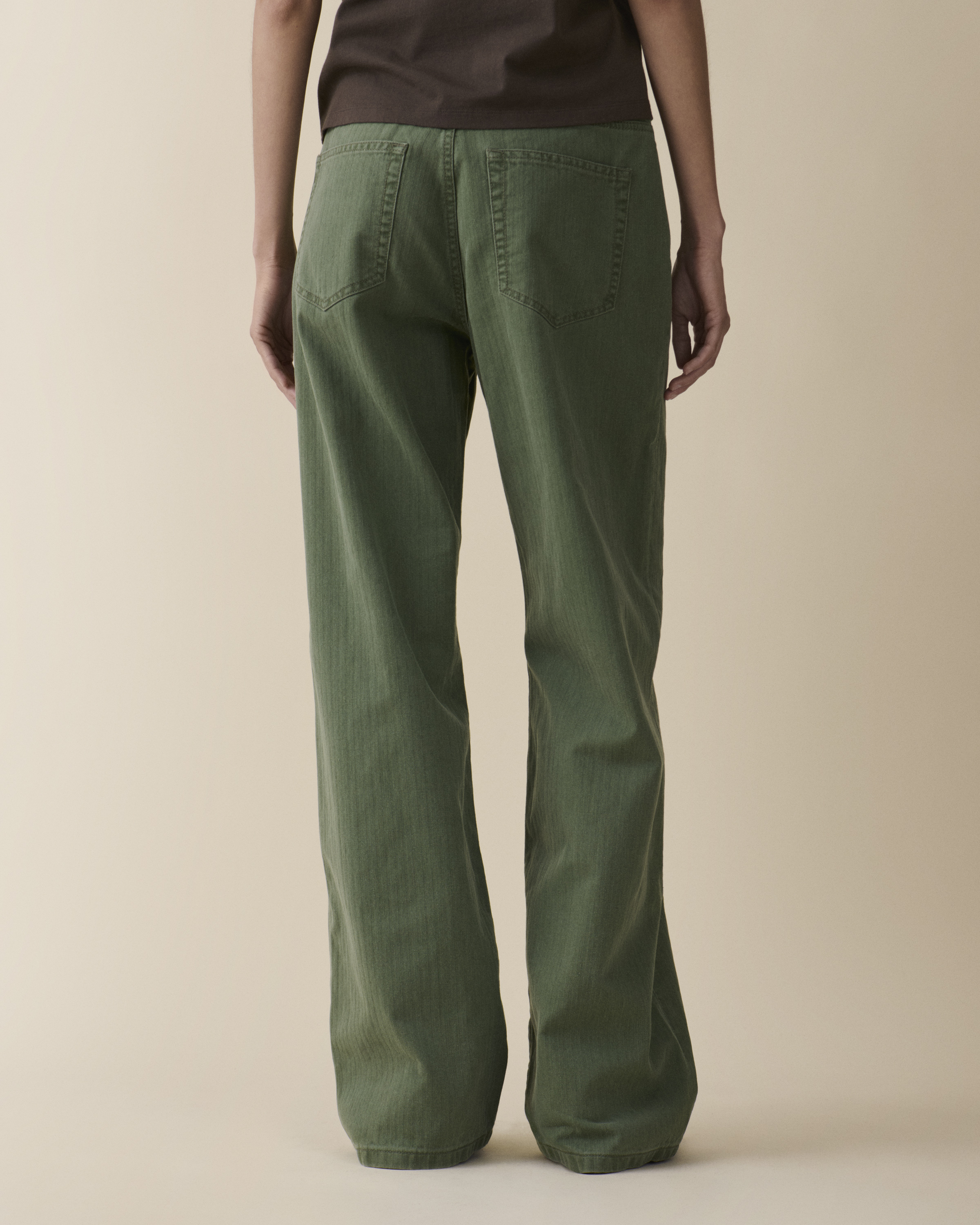Jeanerica Belem Chino In Green